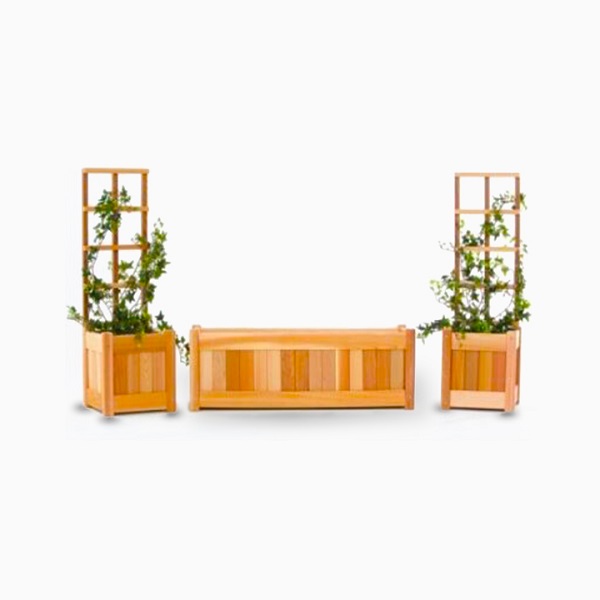 Handmade Dewall Planter Set, Set of 3 Wooden Plants For Climbes and Veggies Plant Price in Dubai, UAE